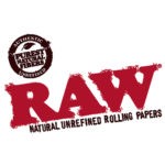 RAW - Natural Unrefined Rolling papers Logo | Pink Joint Canada