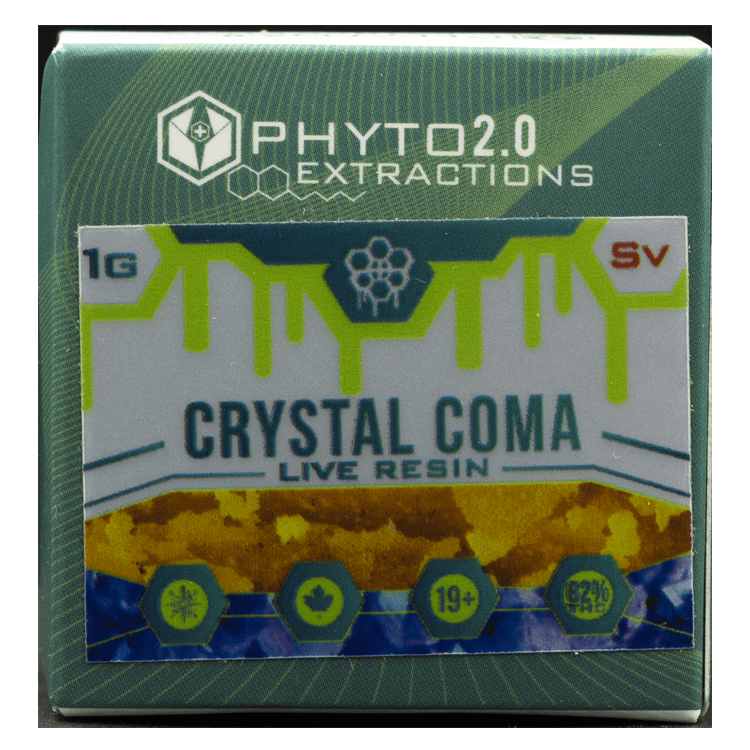 Phyto Extractions – Live Resin – Crystal Coma | Pink Joint Canada Phyto Extractions – Live Resin – Crystal Coma | Pink Joint Canada
