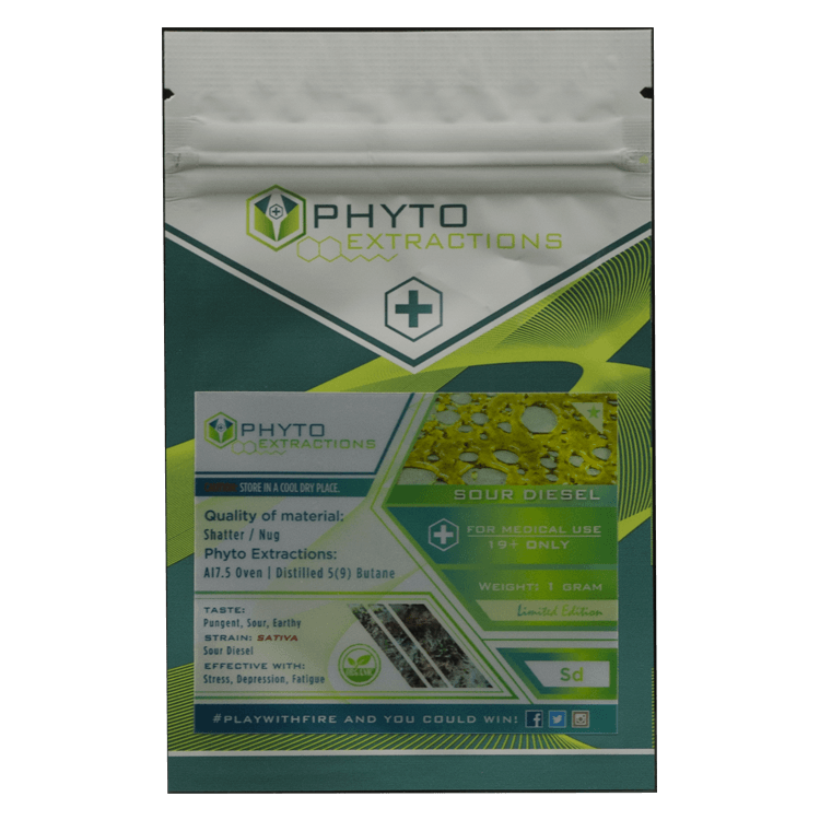 Phyto – Sour Diesel – 1g or 7g | Pink Joint Canada Phyto – Sour Diesel – 1g or 7g | Pink Joint Canada