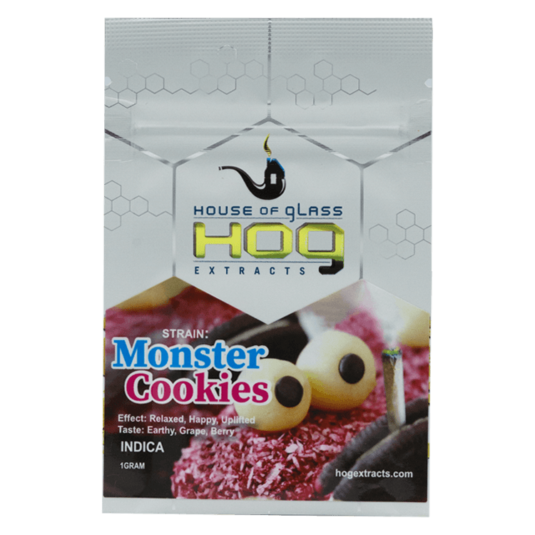 House of Glass – Monster Cookies – 1g or 7g | Pink Joint Canada House of Glass – Monster Cookies – 1g or 7g | Pink Joint Canada
