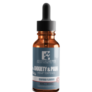 Apawthecary Pets – Anxiety & Pain Tincture – Seafood Medley Flavour 300mg | Pink Joint Canada