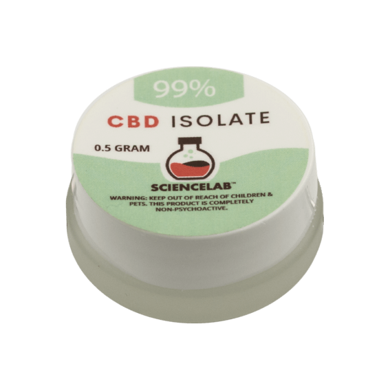 Sciencelab – CBD Isolate 99% – 0.5g | Pink Joint Canada Sciencelab – CBD Isolate 99% – 0.5g | Pink Joint Canada