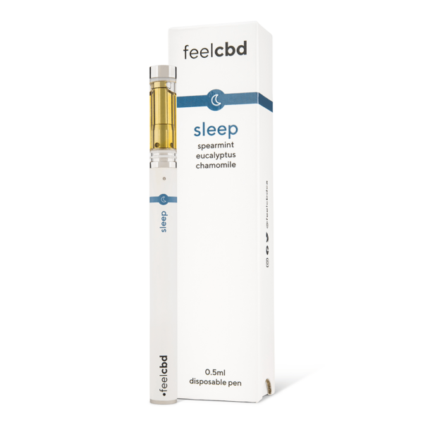 FeelCBD – Sleep – Disposable CBD Vape Pen 0.5ml | Pink Joint Canada
