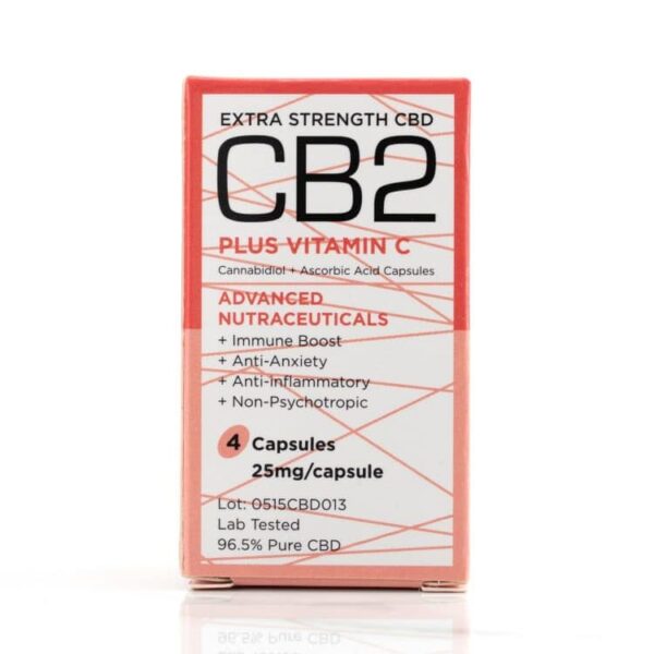 Herb Angels – CB2 Capsules (CBD) – 25mg | Pink Joint Canada