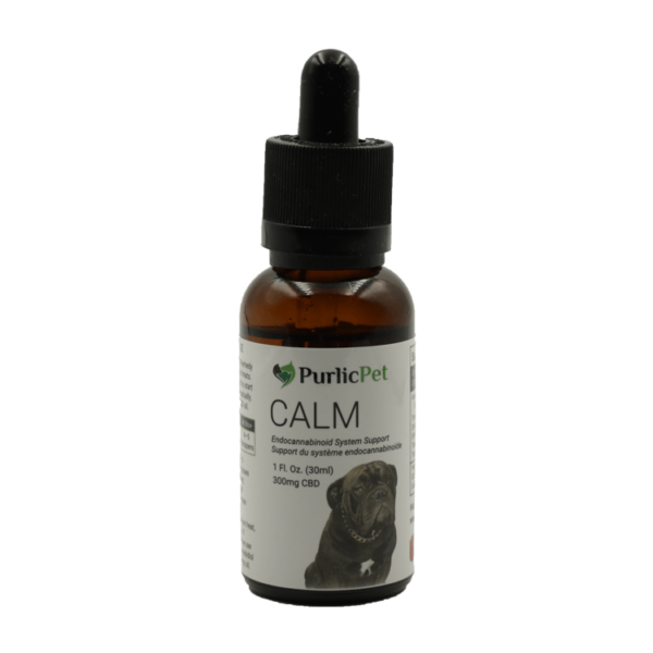 Purlic Pet – CBD Tincture – Calm For Dogs – 300mg CBD | Pink Joint Canada