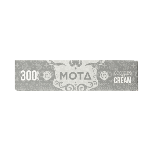 MOTA Edibles – Cookies and Cream Bar – 300mg | Pink Joint Canada