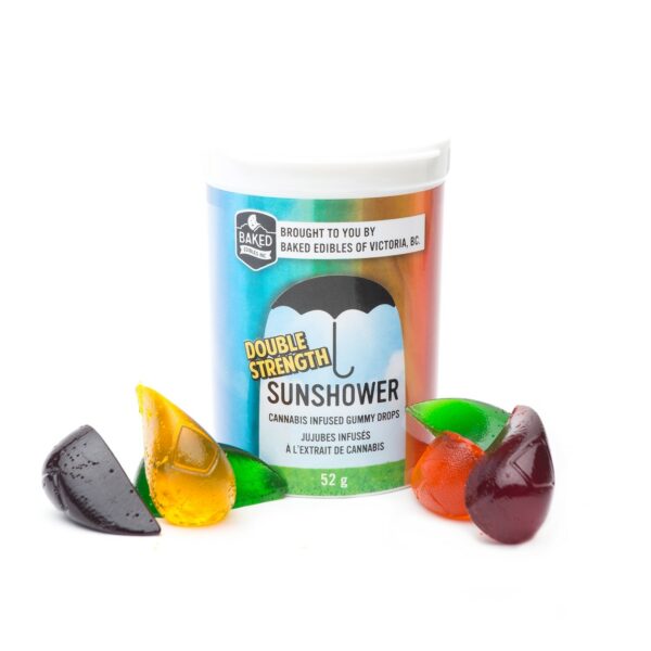 Baked Edibles – Sunshower Gummies | Pink Joint Canada