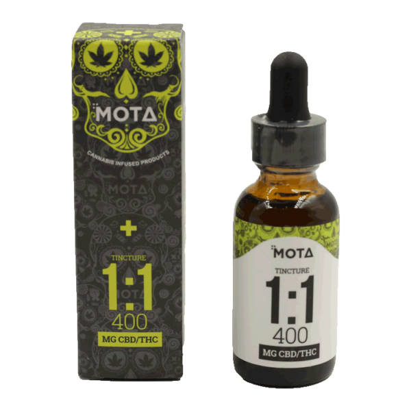 MOTA – 1:1 Tincture – 400mg | Pink Joint Canada