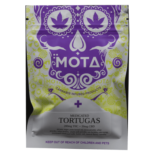 MOTA Edibles – Tortugas – 200mg THC | Pink Joint Canada