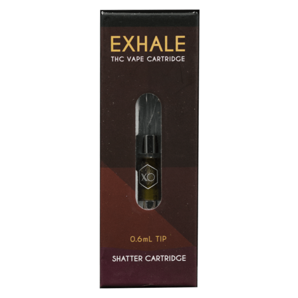 XO Exhale – Liquid Shatter Refill Cartridge – Durban Poison 0.6ml | Pink Joint Canada