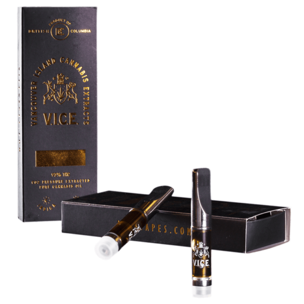 Vice – CO2 Oil Refill Cartridges – BC Kush 0.3ml | Pink Joint Canada