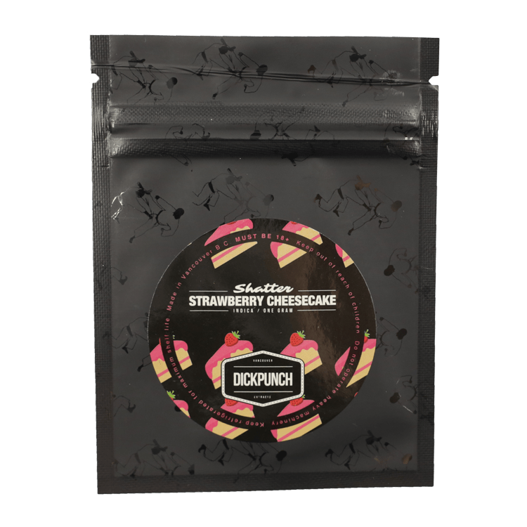 Dickpunch Extracts – Strawberry Cheesecake (indica) – 1g | Pink Joint Canada Dickpunch Extracts – Strawberry Cheesecake (indica) – 1g | Pink Joint Canada