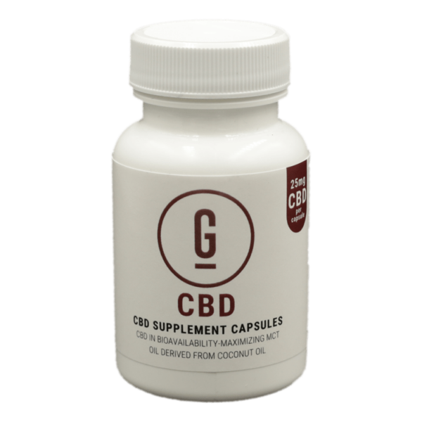 CBD Capsules – 25mg | Pink Joint Canada