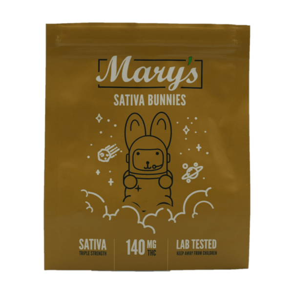 Mary’s Medibles – Sativa Bunnies – Extra Strength – 55mg | Pink Joint Canada