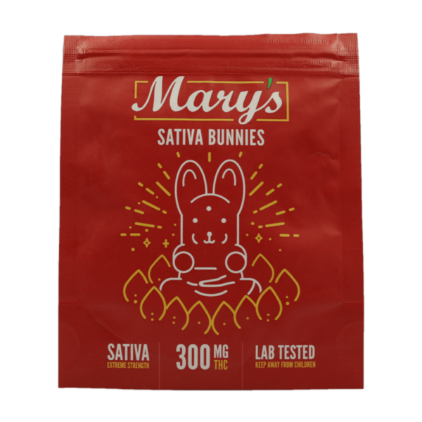 Mary’s Medibles – Sativa Bunnies – Extra Strength – 55mg | Pink Joint Canada