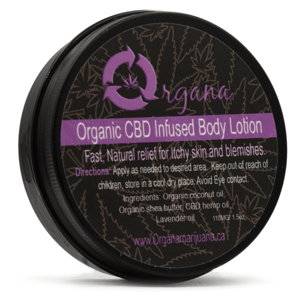 Organa – Organic CBD Infused Body Lotion | Pink Joint Canada