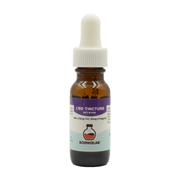 Sciencelab – CBD Tincture – 210mg CBD/ 50mg THC | Pink Joint Canada
