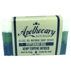 Apothecary Naturals – Body Soap – Peppermint Rise 100g | Pink Joint Canada