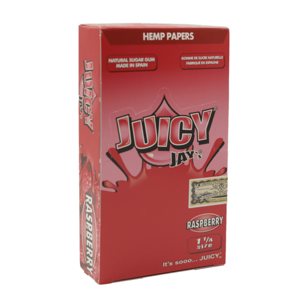 Juicy Jay’s – Hemp Papers (1.25 inch) – Raspberry | Pink Joint Canada