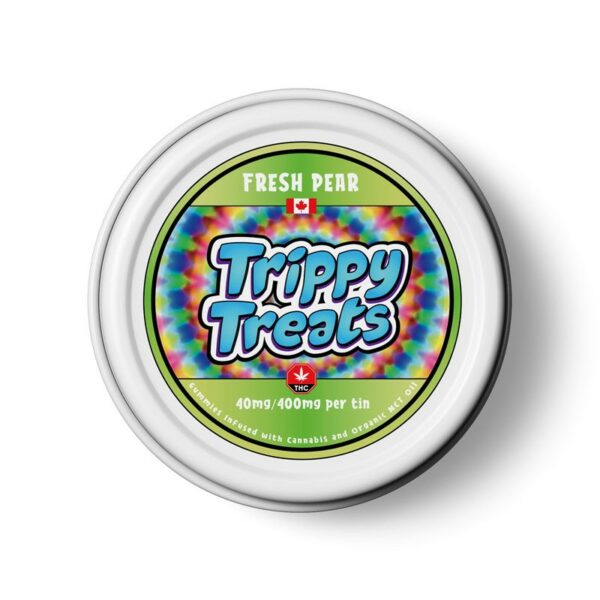 Trippy Treats – Hawaiian Fruit Punch Gummies – 400mg THC | Pink Joint Canada