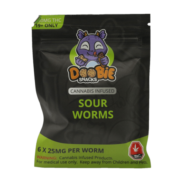 Doobie Snacks – CBD Sour Gummy Bears – 150mg CBD | Pink Joint Canada Doobie Snacks – CBD Sour Gummy Bears – 150mg CBD | Pink Joint Canada
