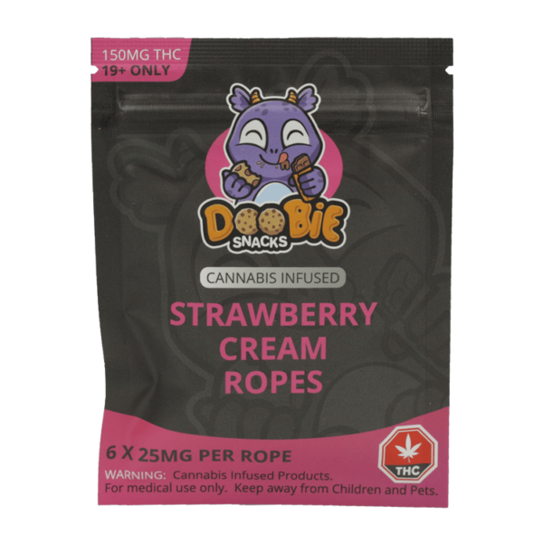 Doobie Snacks – Blue Raspberry – 200mg THC | Pink Joint Canada