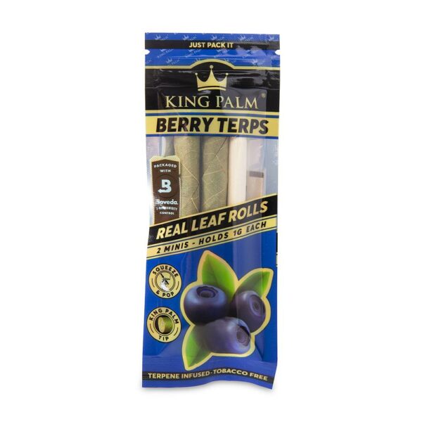 King Palm Slims (2 rolls) – Variety Flavours | Pink Joint Canada