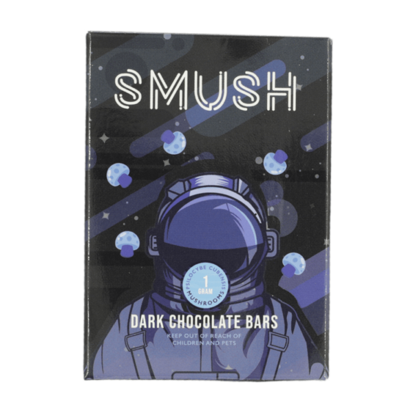 SMUSH – Dark Chocolate Bar | Pink Joint Canada