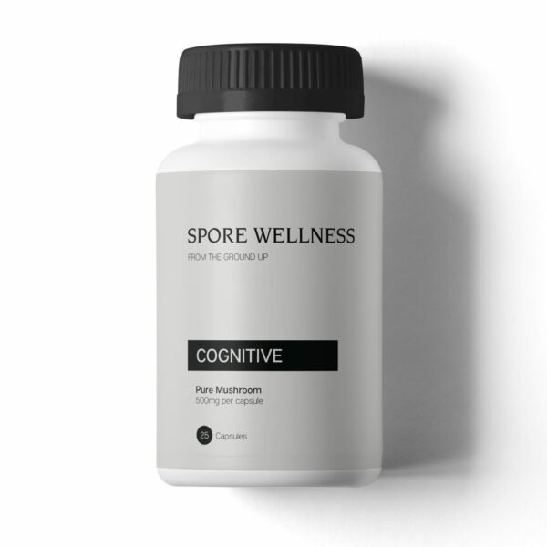 Spore Wellness – Microdose Capsules – Cognitive – 25 Capsules (500mg per cap) | Pink Joint Canada