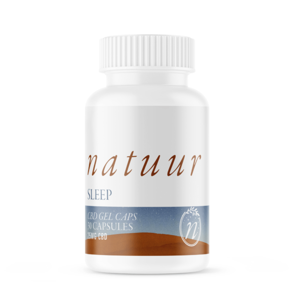 Natuur – CBD Gel Caps – Anti Stress | Pink Joint Canada
