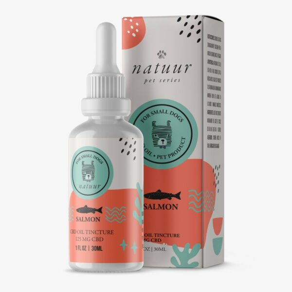 Natuur – Pet Series – CBD Oil For Small Dogs – Bacon Flavour – 125mg | Pink Joint Canada