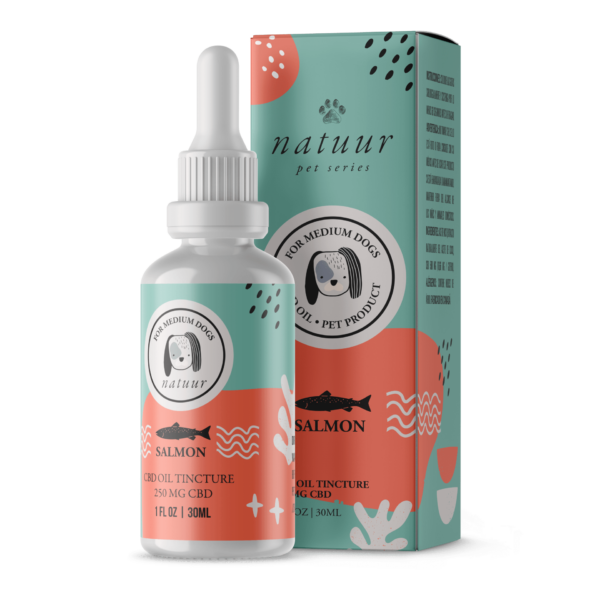 Natuur – Pet Series – CBD Oil For Small Dogs – Bacon Flavour – 125mg | Pink Joint Canada