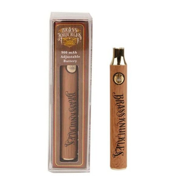 Brass Knuckles – 900mAh Vape Battery (510 thread) | Pink Joint Canada Brass Knuckles – 900mAh Vape Battery (510 thread) | Pink Joint Canada