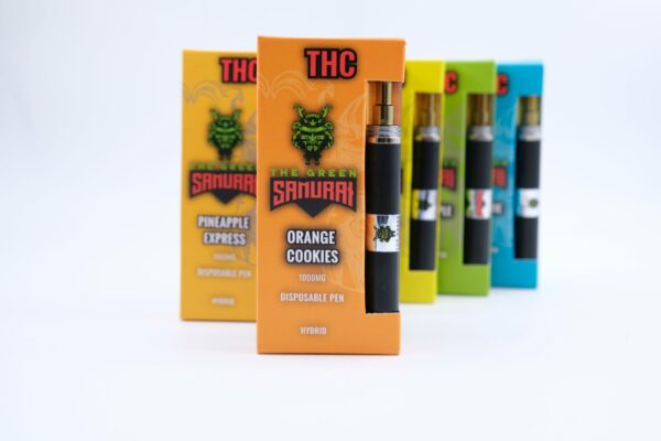 Green Samurai – Disposable Vapes – Sativa – 1ml | Pink Joint Canada
