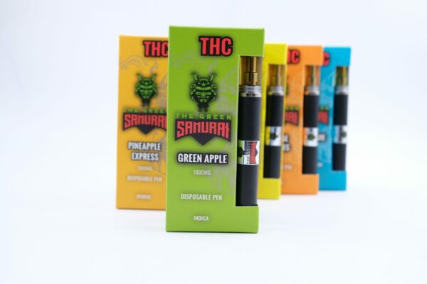 Green Samurai – Disposable Vapes – Sativa – 1ml | Pink Joint Canada