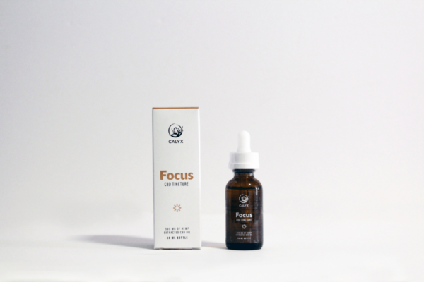 Calyx – Focus – CBD Tincture – 500mg/30ml | Pink Joint Canada