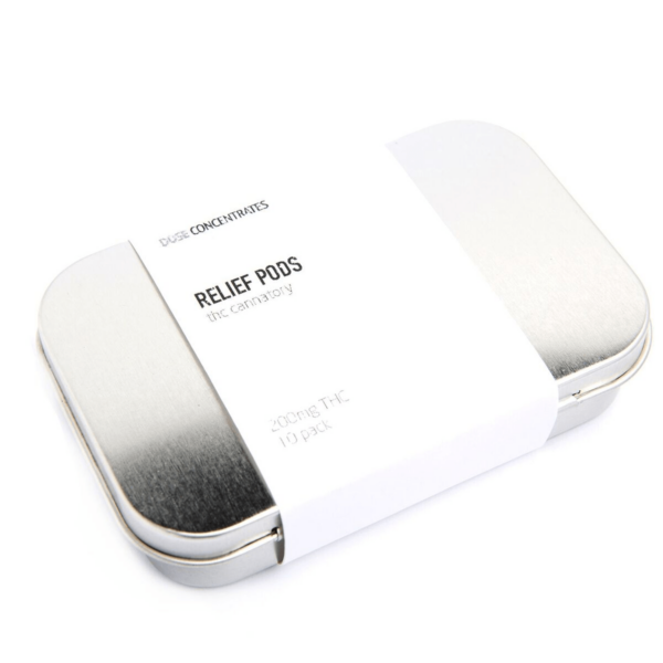 Dose Concentrates 200mg THC Relief Pods – 10 pods/pack | Pink Joint Canada