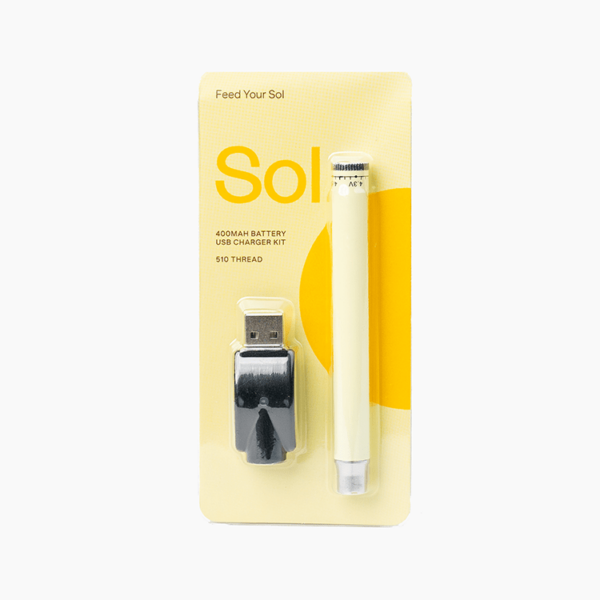 Sol – 400 mAh Vape Battery (510 thread) | Pink Joint Canada