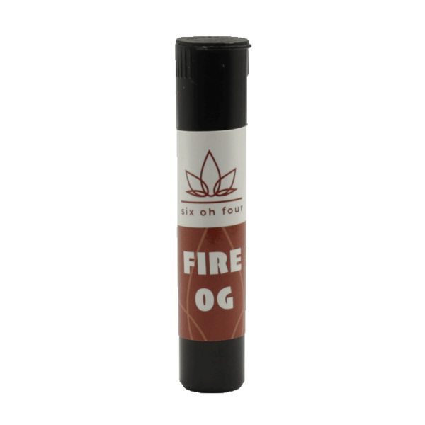 Six Oh Four – CO2 Extracted Vapes – Fire OG – 1ml | Pink Joint Canada