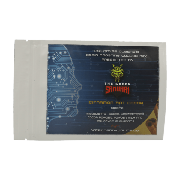 The Green Samurai – Cinnamon Hot Cocoa – 1g or 3g | Pink Joint Canada