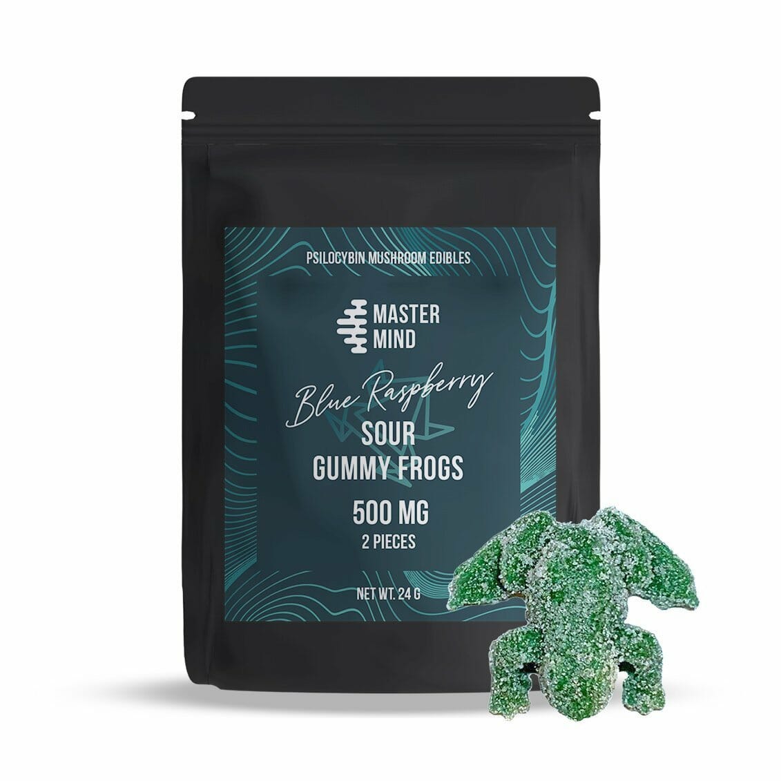 Mastermind – Blue Raspberry Gummy Frogs – 1000mg | Pink Joint Canada Mastermind – Blue Raspberry Gummy Frogs – 1000mg | Pink Joint Canada