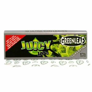 Juicy Jay’s – Superfine Hemp Papers (1.25 Inch) – GreenLeaf | Pink Joint Canada