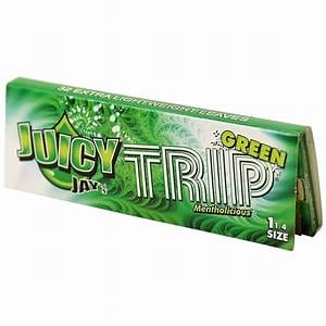 Juicy Jay’s – Hemp Papers (1.25 inch) – Green Trip | Pink Joint Canada